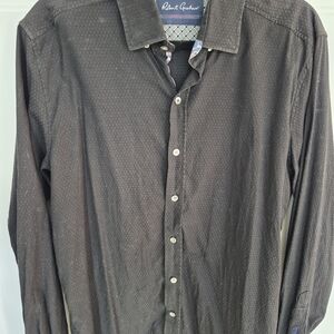 Robert Graham Black Men's Shirt